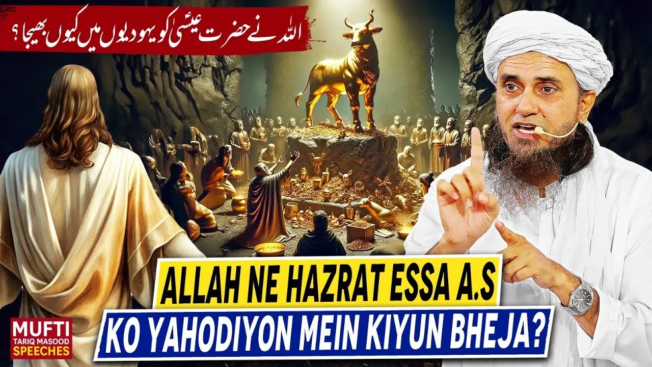 ALLAH Ne Hazrat Essa A.S Ko Yahodiyon Mein Kiyun Bheja | Mufti Tariq Masood Speeches